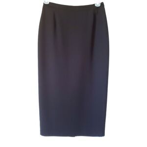 Michele Maxi Pencil Black Skirt Size 8